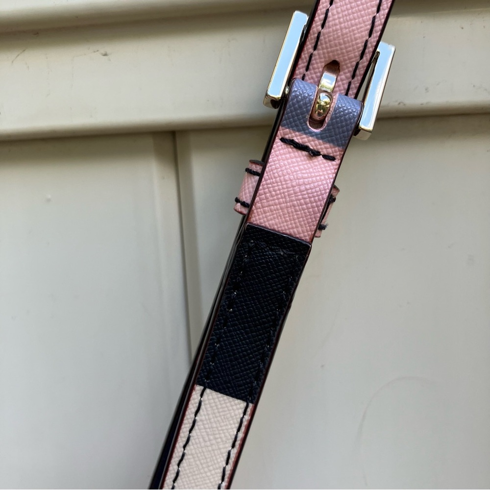 Kate Spade Colorblock crossbody adjustable strap preppy coffeecore Eurosummer - Picture 5 of 13